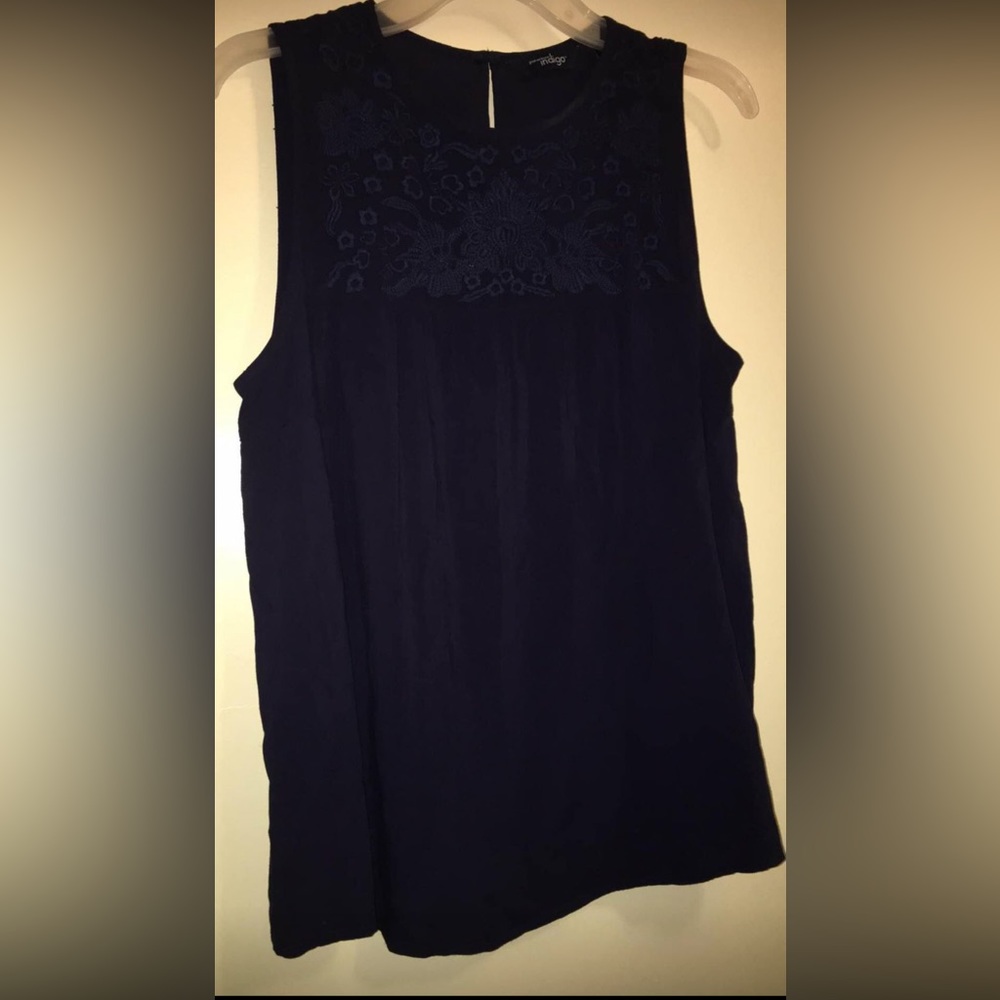 Dark Blue Great Northwest Indigo Top 🌻